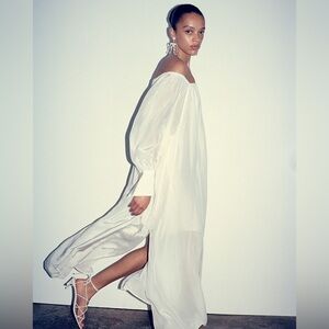 MWT J,Crew Collection Sheer Maxi Dress